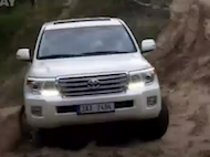 Video test Toyota Land Cruiser V8