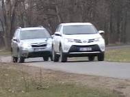 Video test Toyota RAV4 vs Subaru Forester