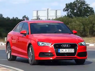 Video test Audi A3 sedan