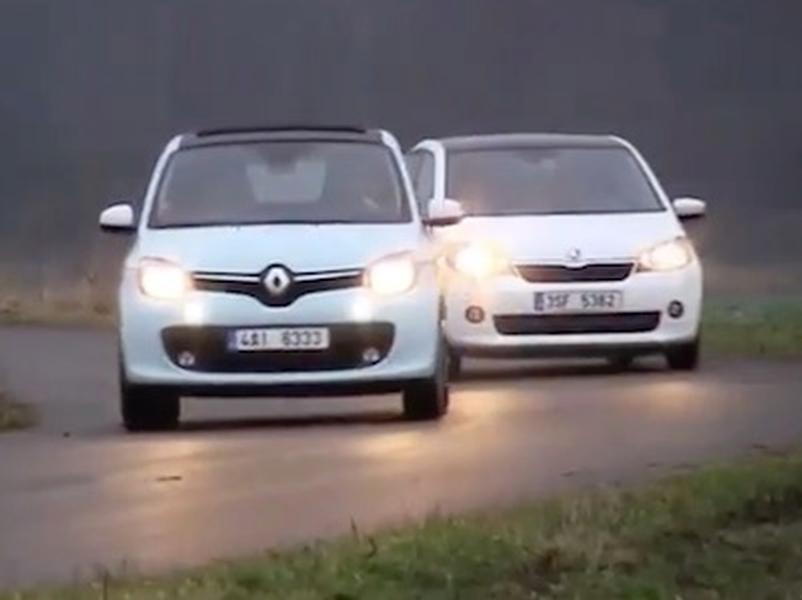 Video test Renault Twingo vs Škoda Citigo