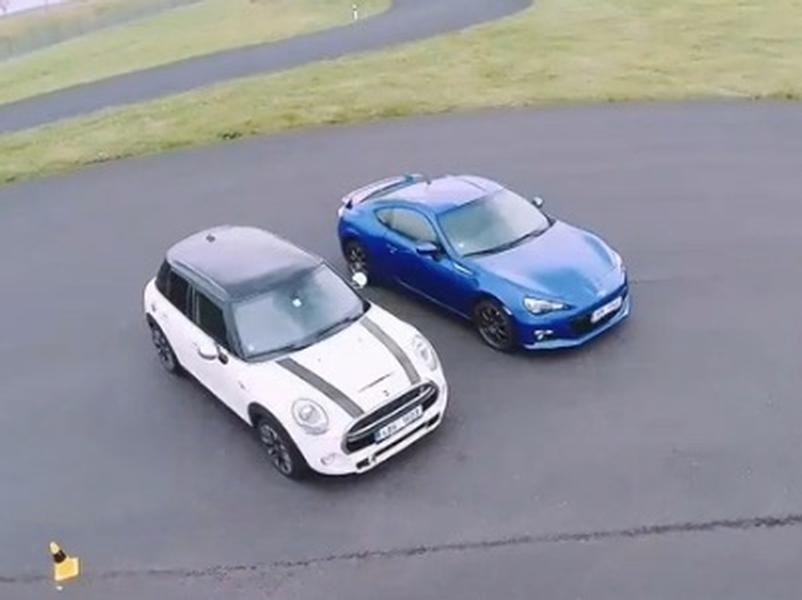 Test Mini Cooper vs. Subaru BRZ