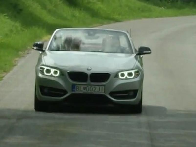 Video test BMW 2 Cabrio