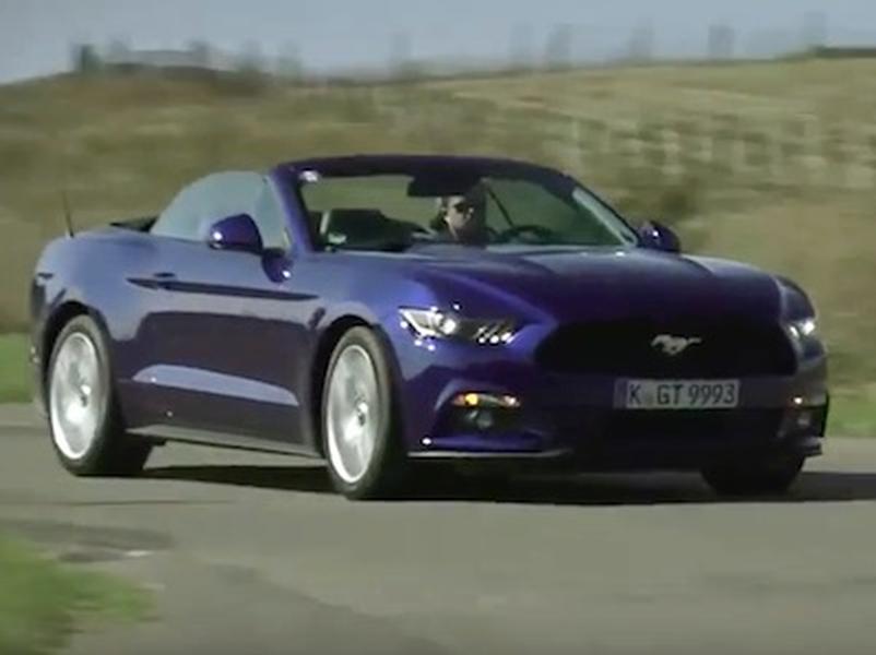 Video test Ford Mustang Cabrio 2.3 EcoBoost 