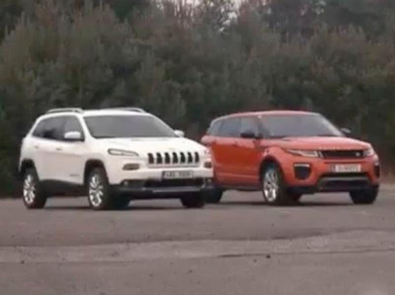 Video test Jeep Cherokee vs Range Rover Evoque 