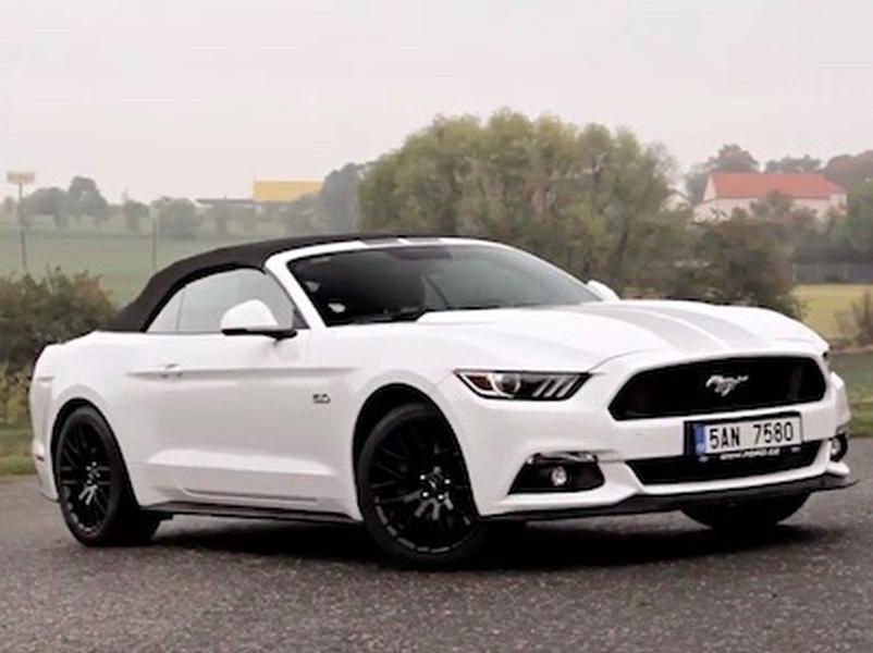 Test Ford Mustang V8 Convertible