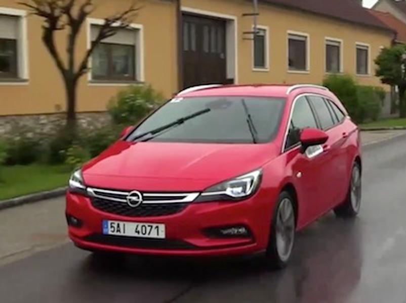Video test Opel Astra ST 1,6i Turbo