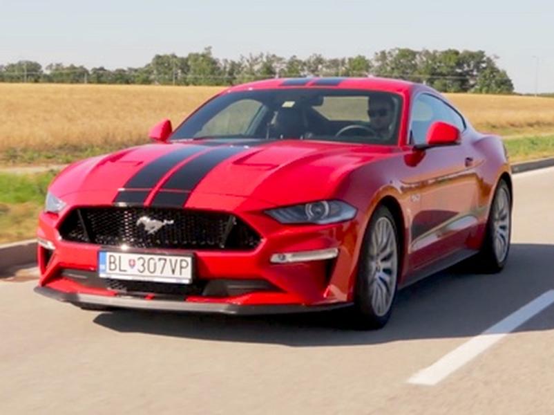 Video test Ford Mustang V8