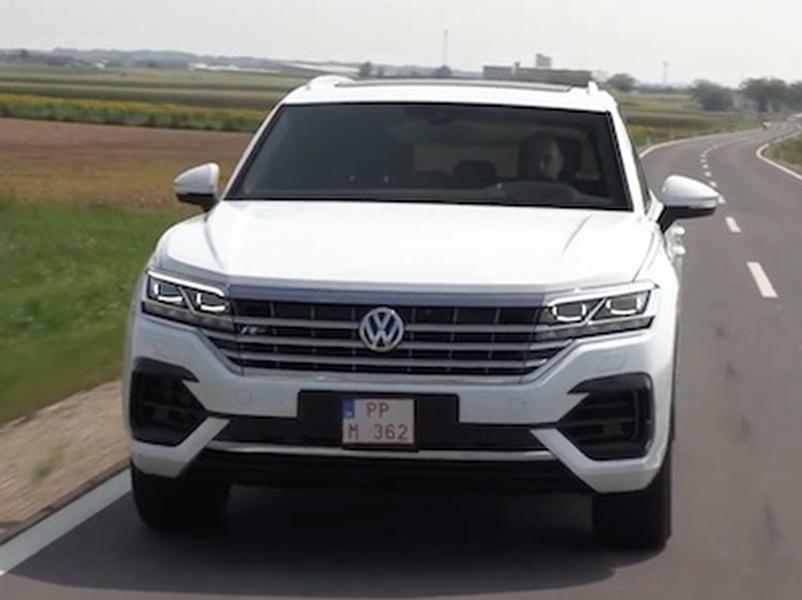Video test  Volkswagen Touareg 