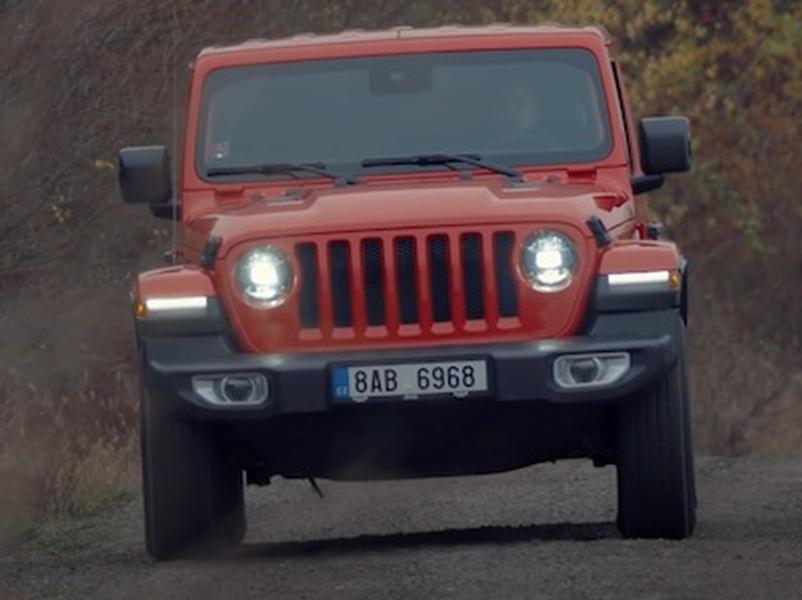 Video test Jeep Wrangler Sahara