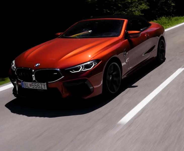 Video test BMW M8 Cabrio