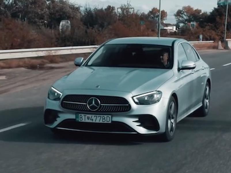 Video test Mercedes E 