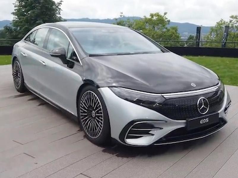 Video test Mercedes EQS