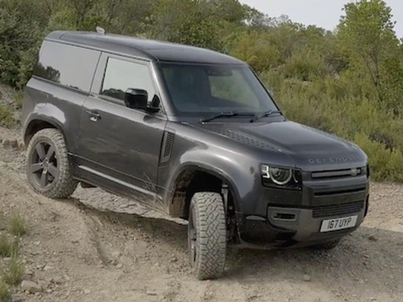 Video test Land Rover Defender V8 