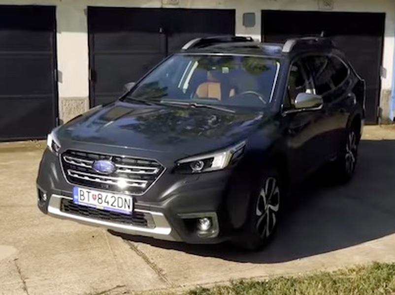 Video test Subaru Outback 2,5