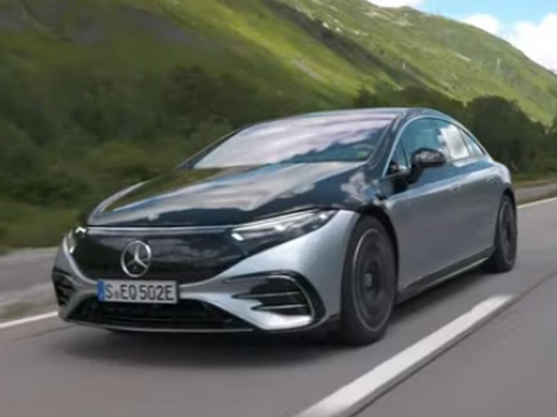 Video test Mercedes EQS