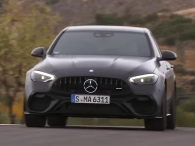 Video test Mercedes C63s
