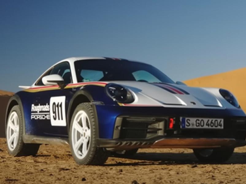 Test Porsche 911 Dakar