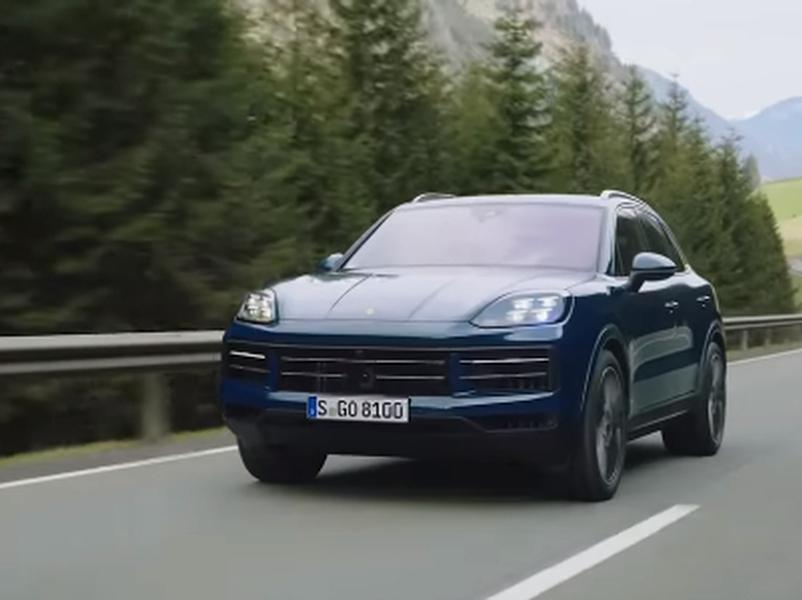 Video test Porsche Cayenne