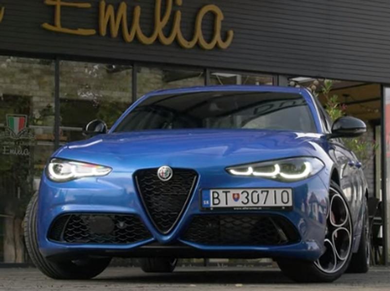 Video test Alfa Romeo Giulia facelift 2.2 Turbo Diesel