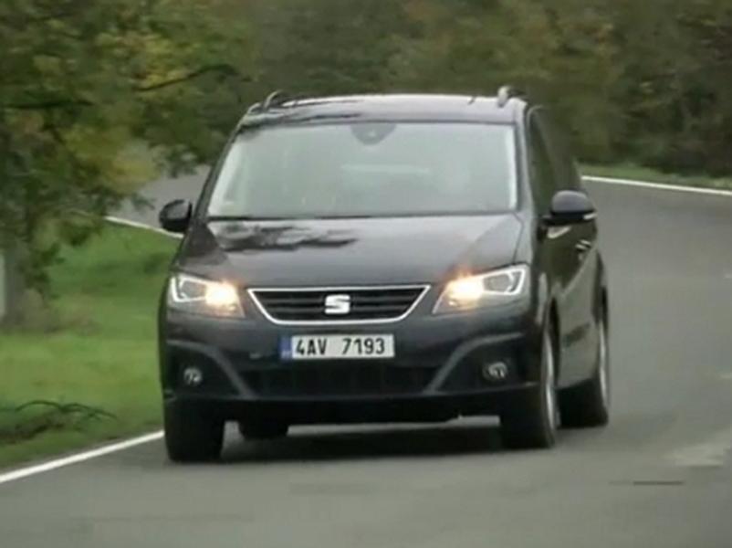 Video test Seat Alhambra 2.0 TDI 4WD