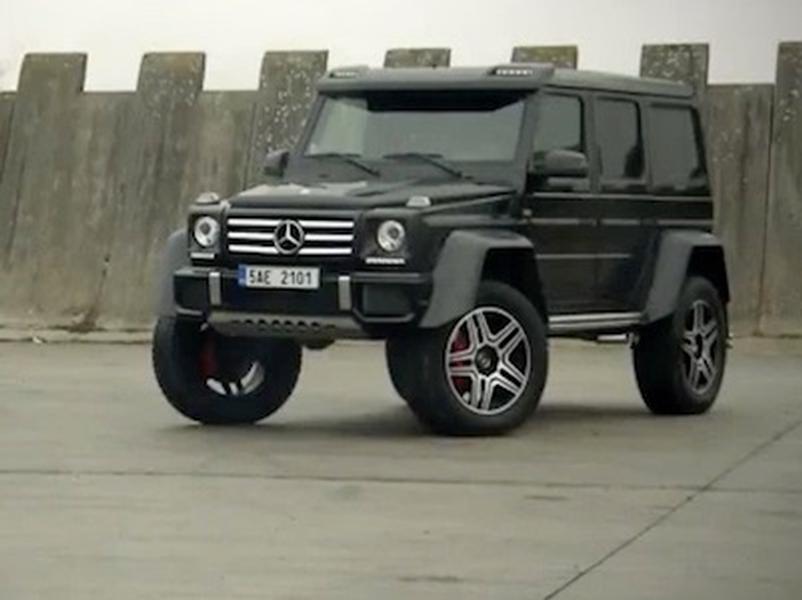 Video test Mercedes-Benz G500 4x4²