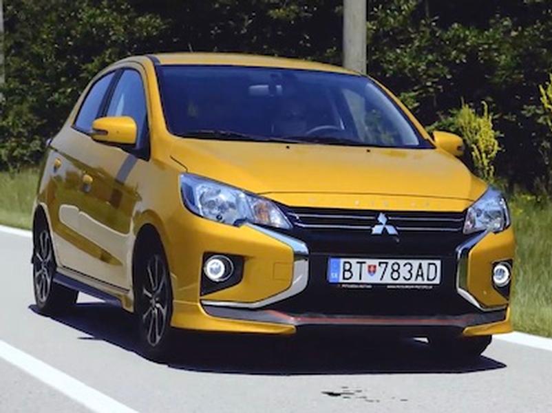 Video test Mitsubishi Space Star 1.2 MIVEC CVT