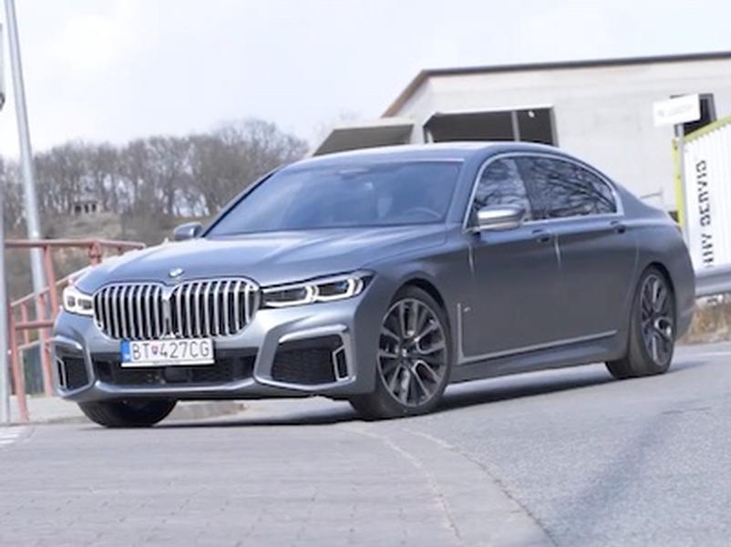 Video test BMW 740Ld