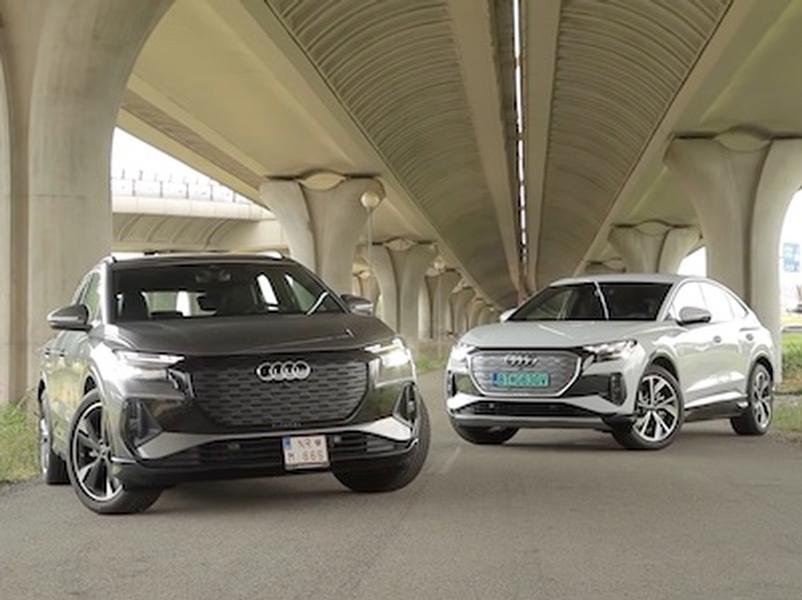 Audi Q4 e-tron Sportback 50 quattro  vs Q4 e-tron 35