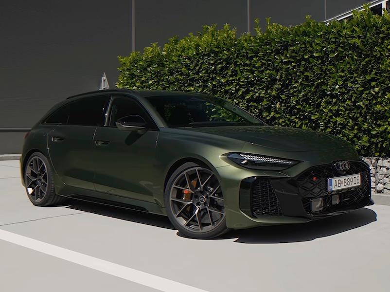 Video test Audi RS5 Avant