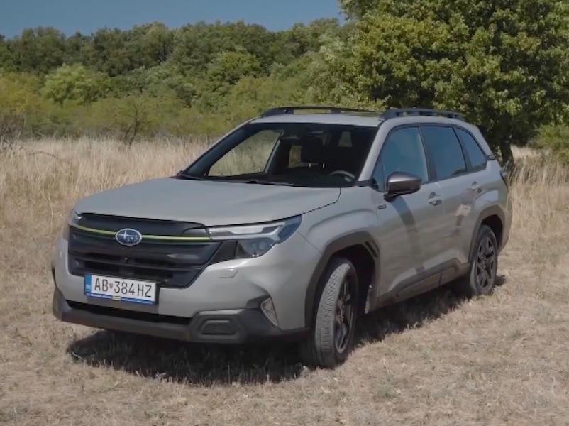 Video test SUBARU Forester eBOXER