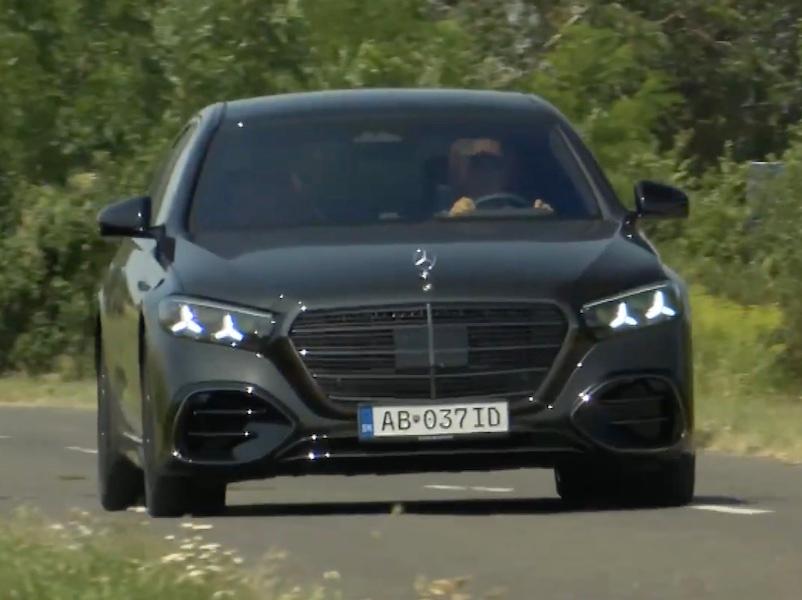 Video test Mercedes-Benz S 580