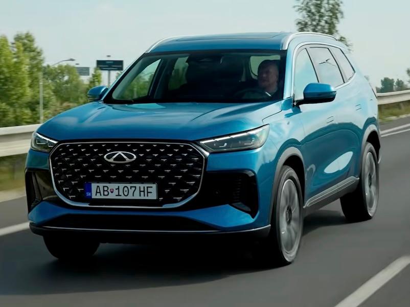 Video test Chery Tiggo 8
